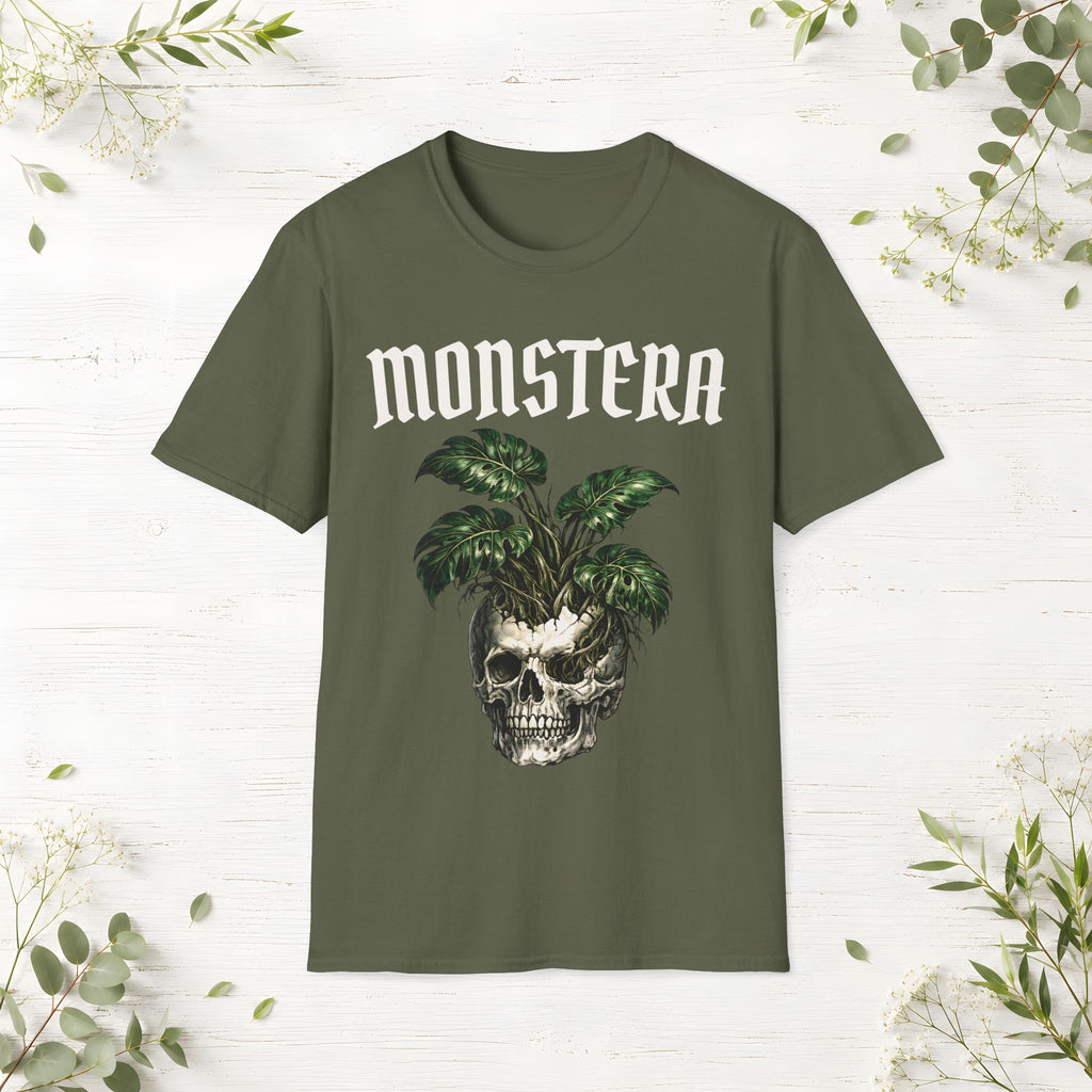 Monstera Skull T-Shirt