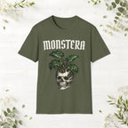 Monstera Skull T-Shirt