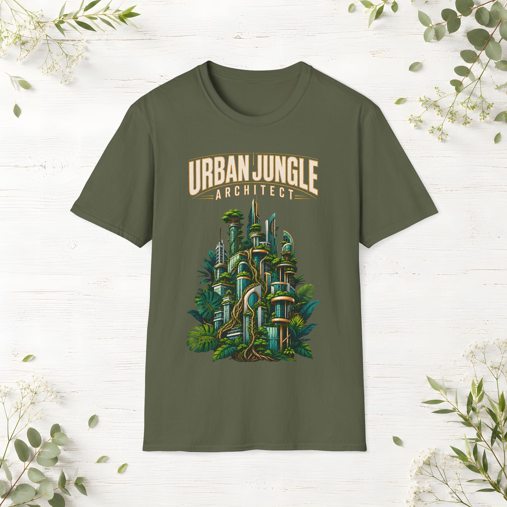Urban Jungle Architect T-Shirt