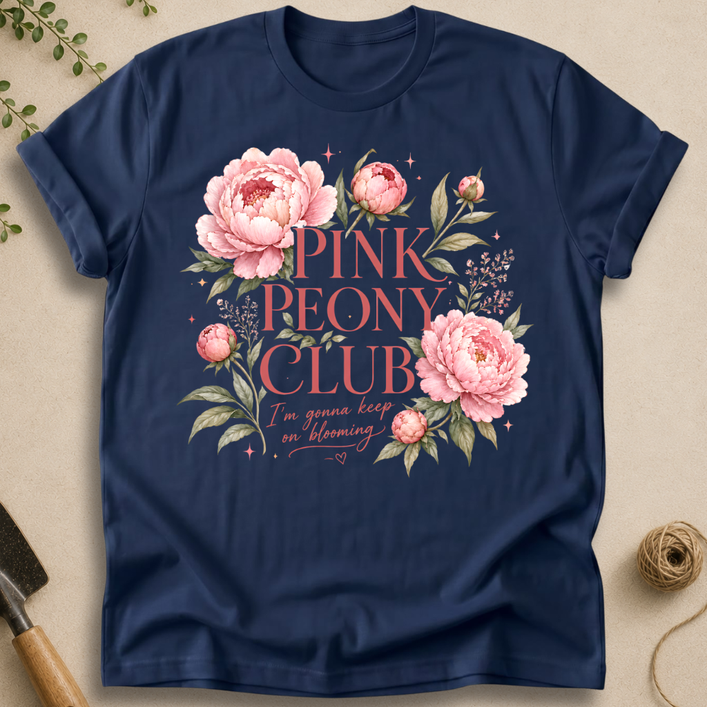 Pink Peony Club T-Shirt