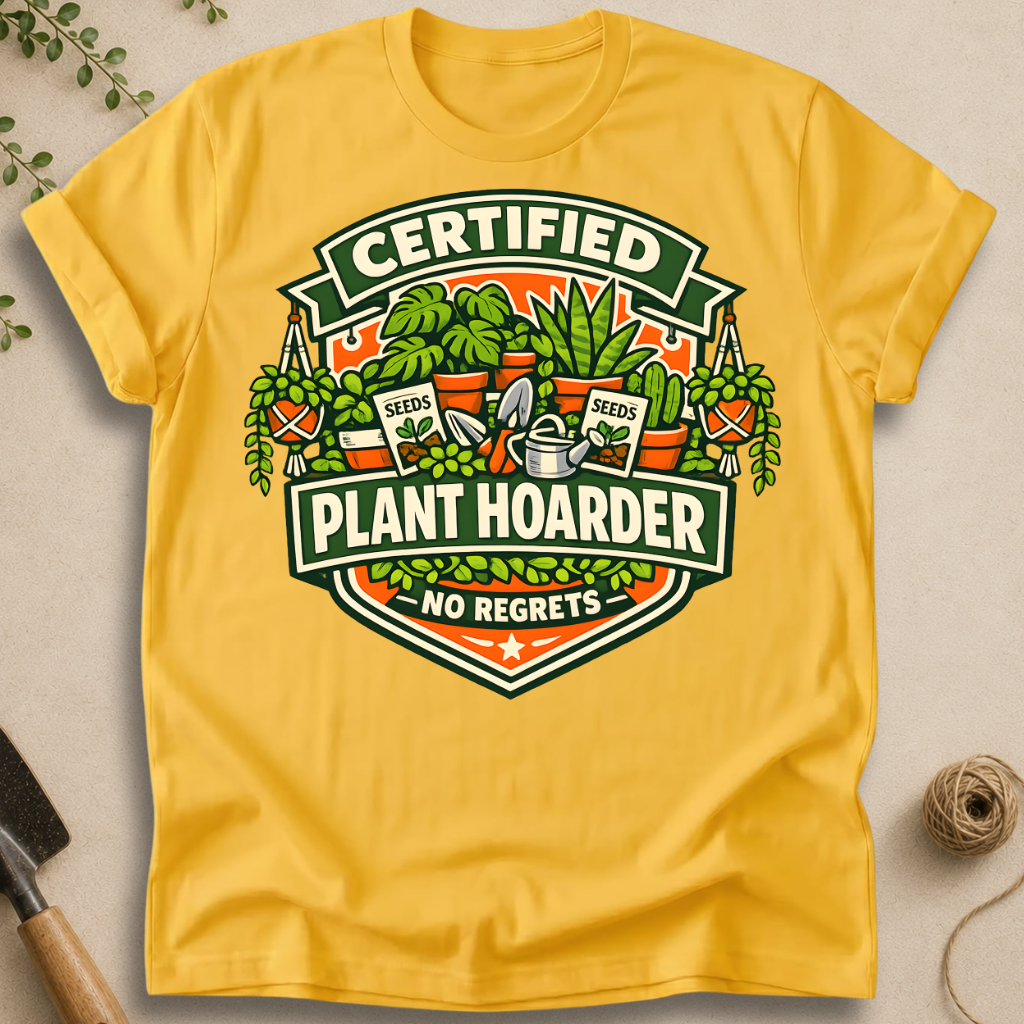 Certified Plant Hoarder T-Shirt