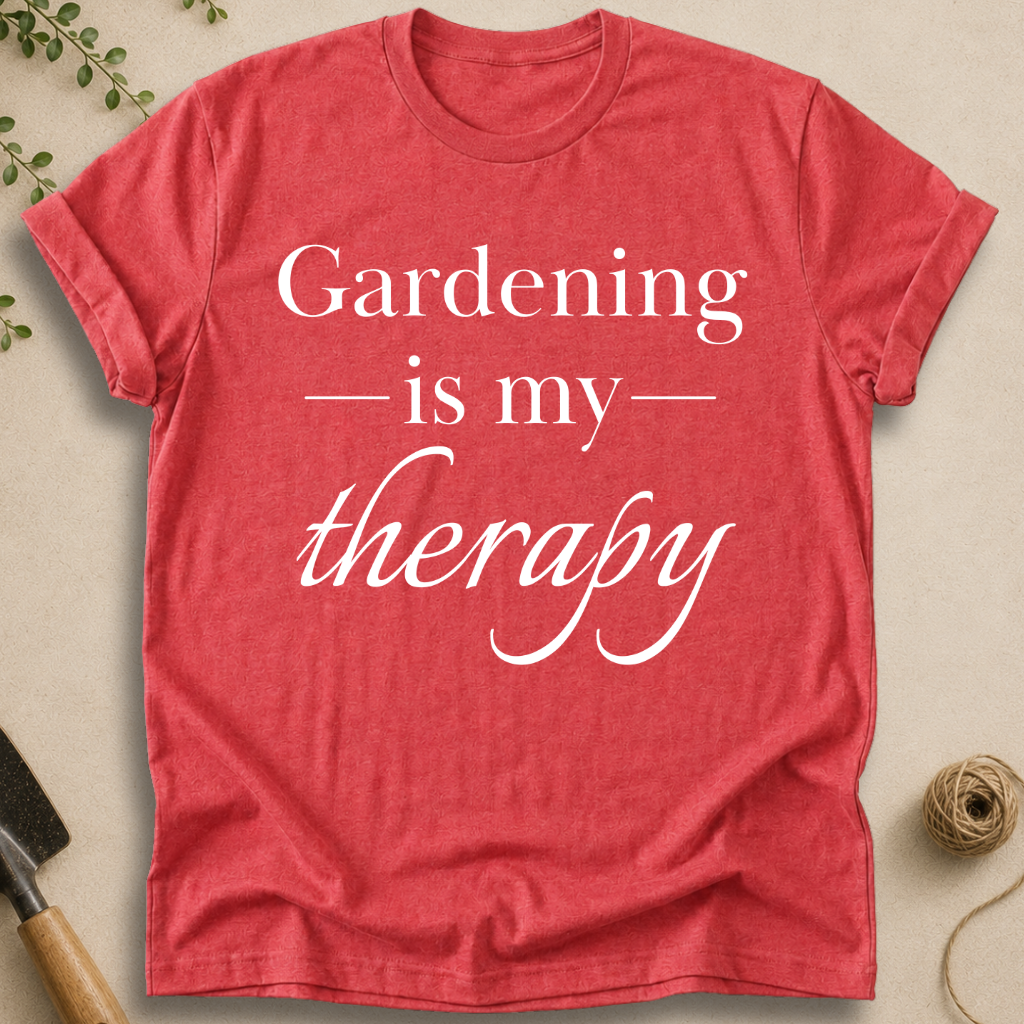 Gardening Is My Therapy T-Shirt