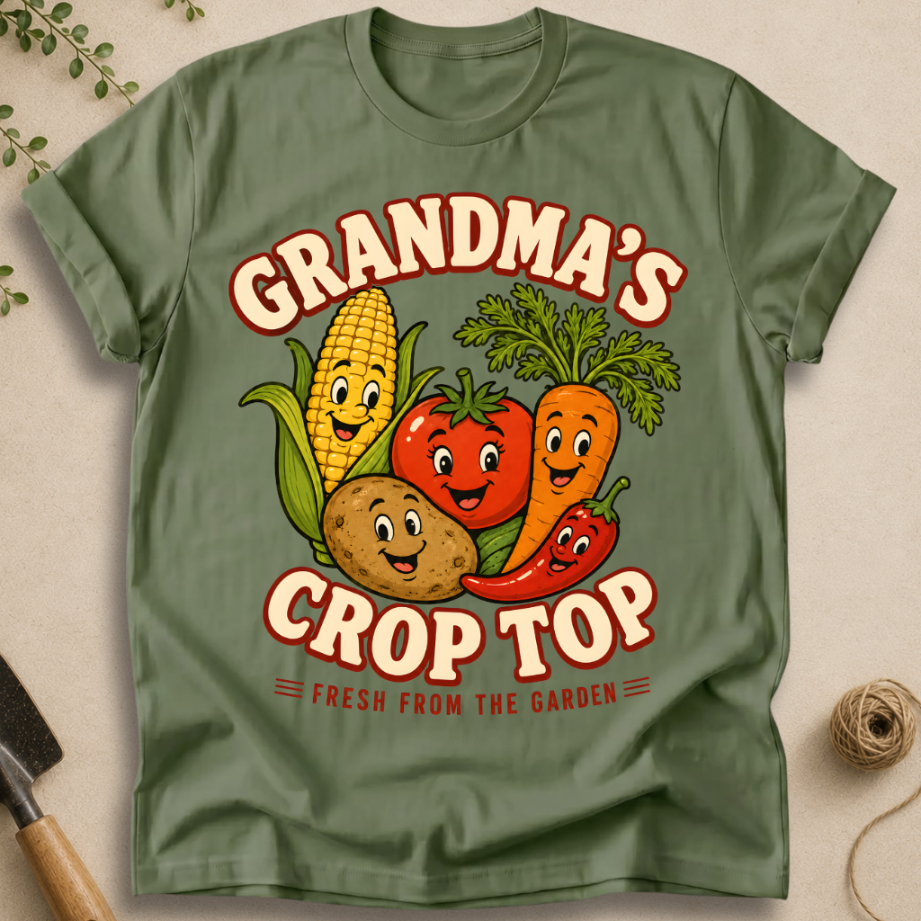 Grandma's Crop Top T-Shirt