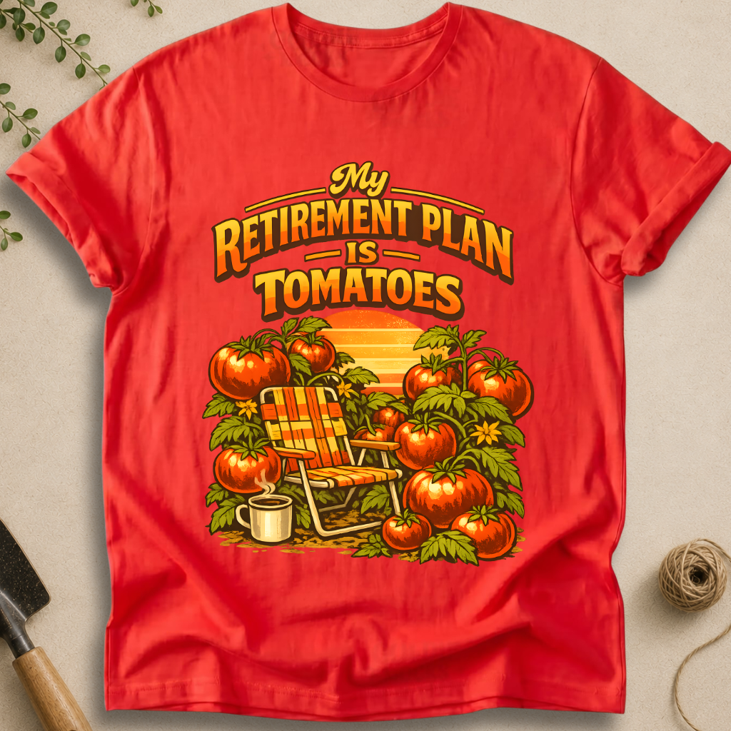 My Retirement Plan Is Tomatoes T-Shirt