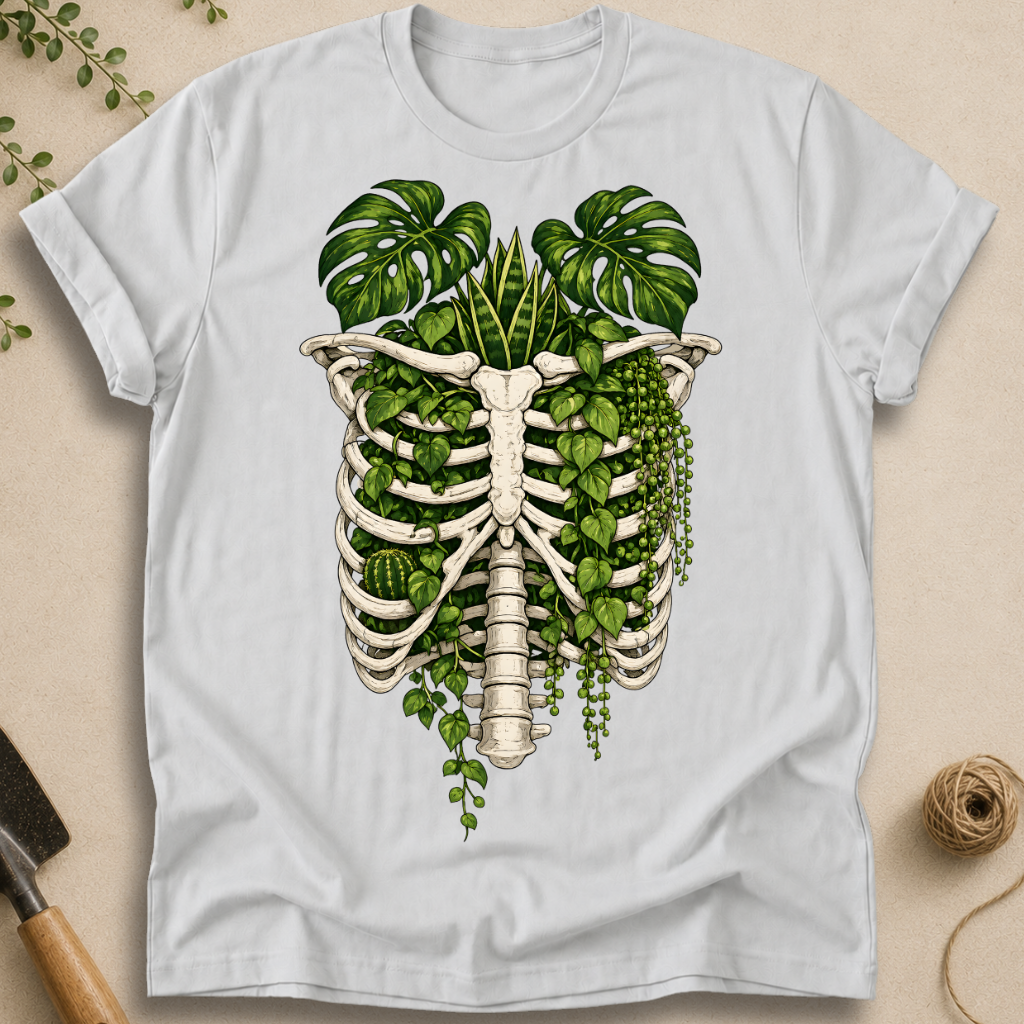 Plant Lungs Skeleton T-Shirt