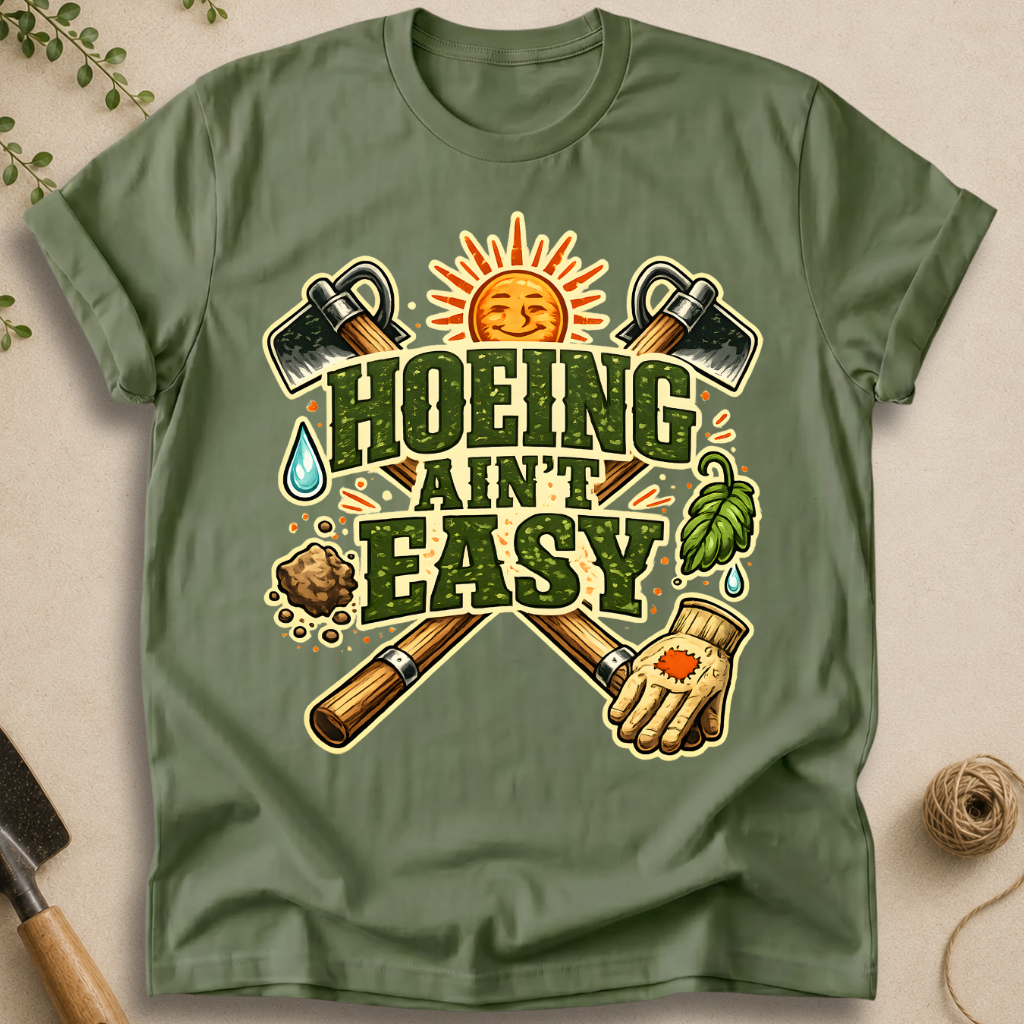 Hoeing Ain't Easy T-Shirt