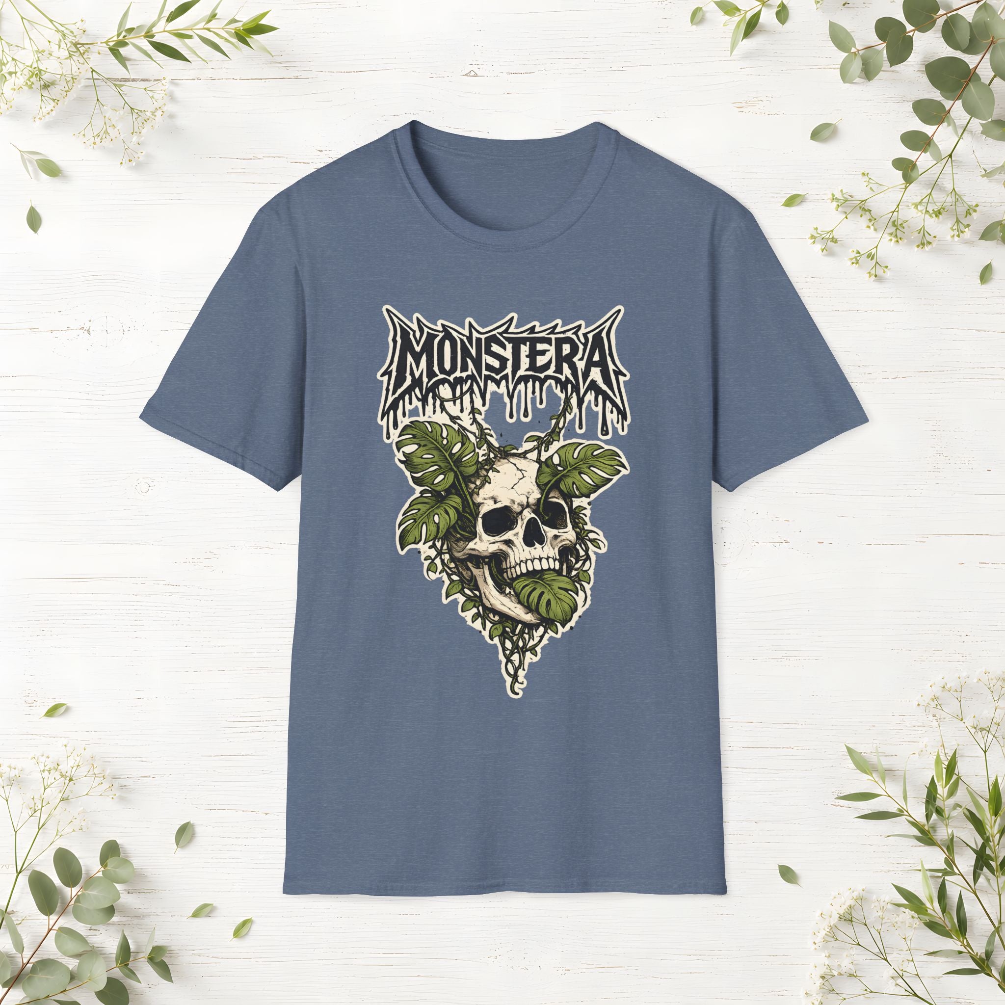 Monstera Skull T-Shirt