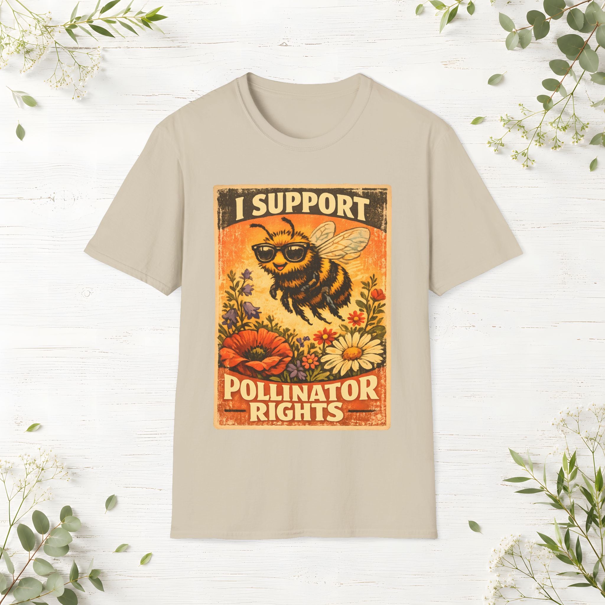 I Support Pollinator Rights T-Shirt