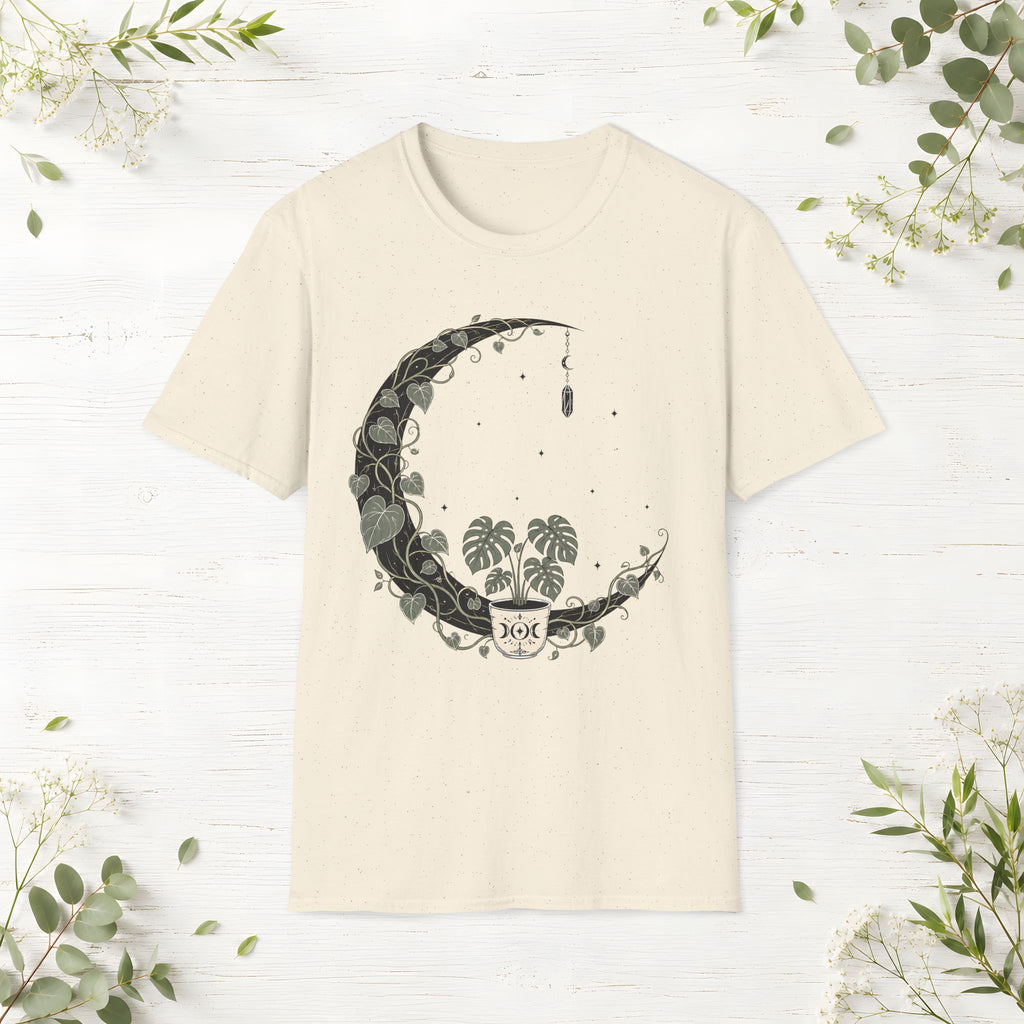 Mystic Monstera Moon T-Shirt