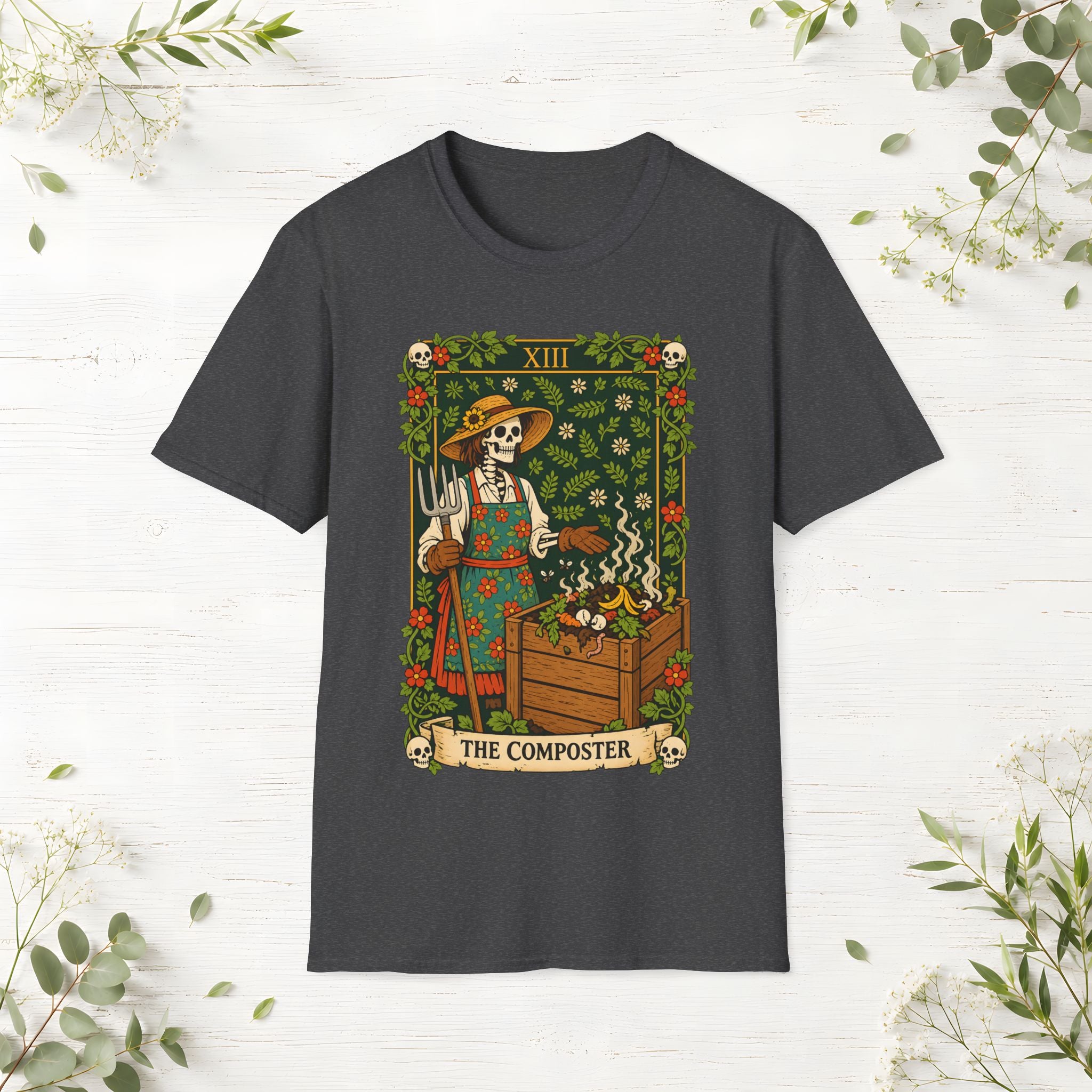 The Composter Tarot Card T-Shirt