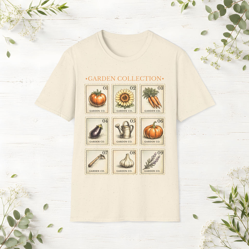 Garden Collection Stamps T-Shirt