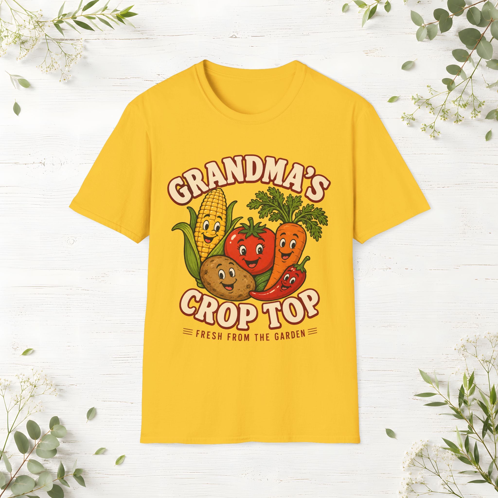 Grandma's Crop Top T-Shirt