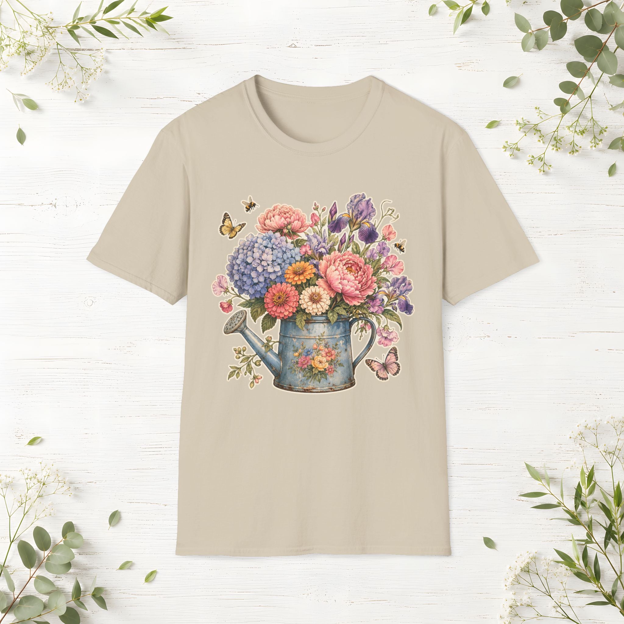 Flower Watering Can T-Shirt
