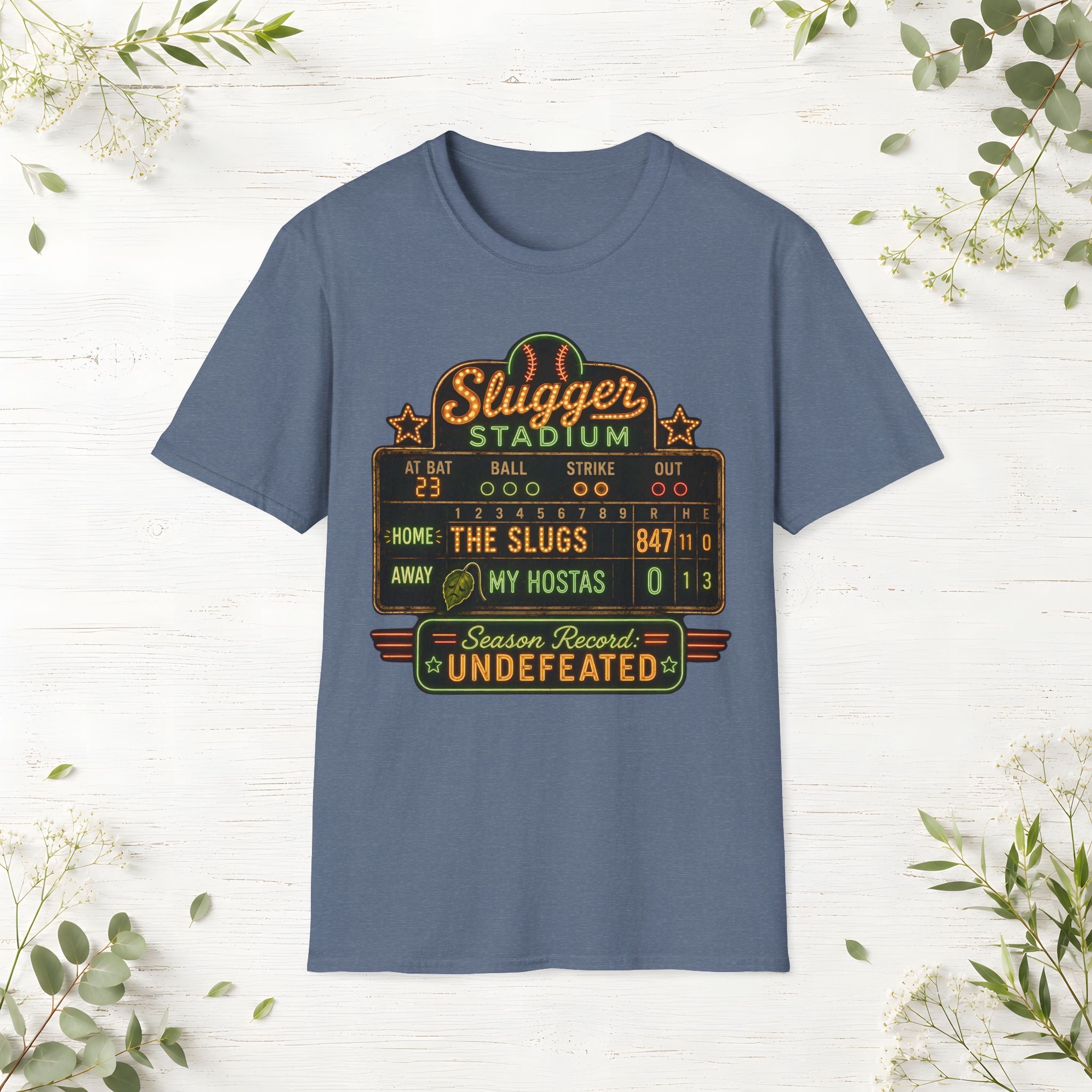 Slugs 1. Hostas 0. T-Shirt
