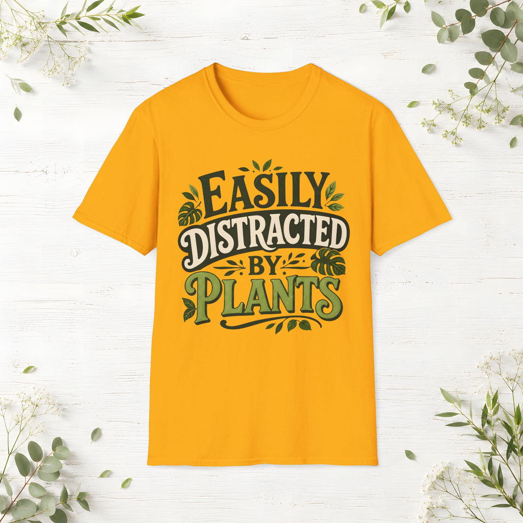Easily Distracted By Plants T-Shirt