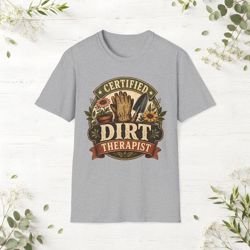 Certified Dirt Therapist T-Shirt