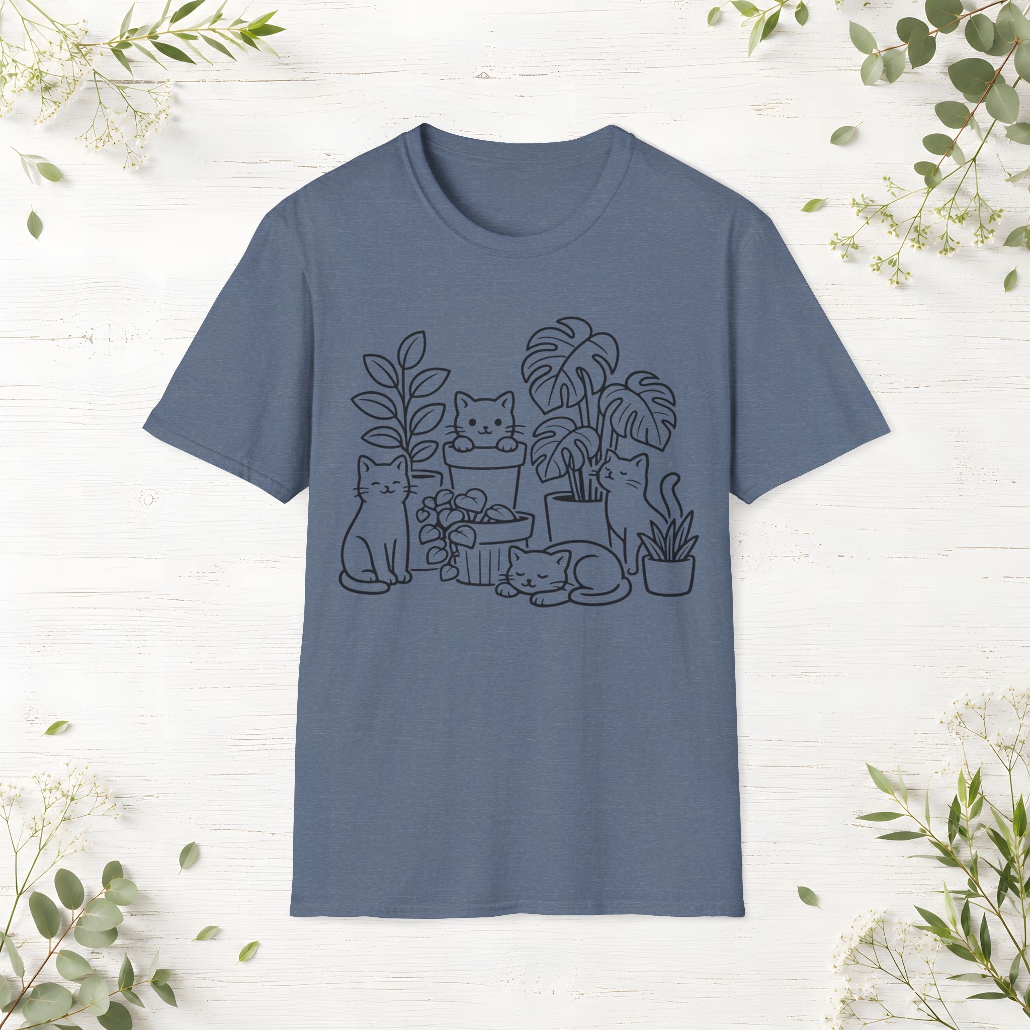 Cats and Plants T-Shirt