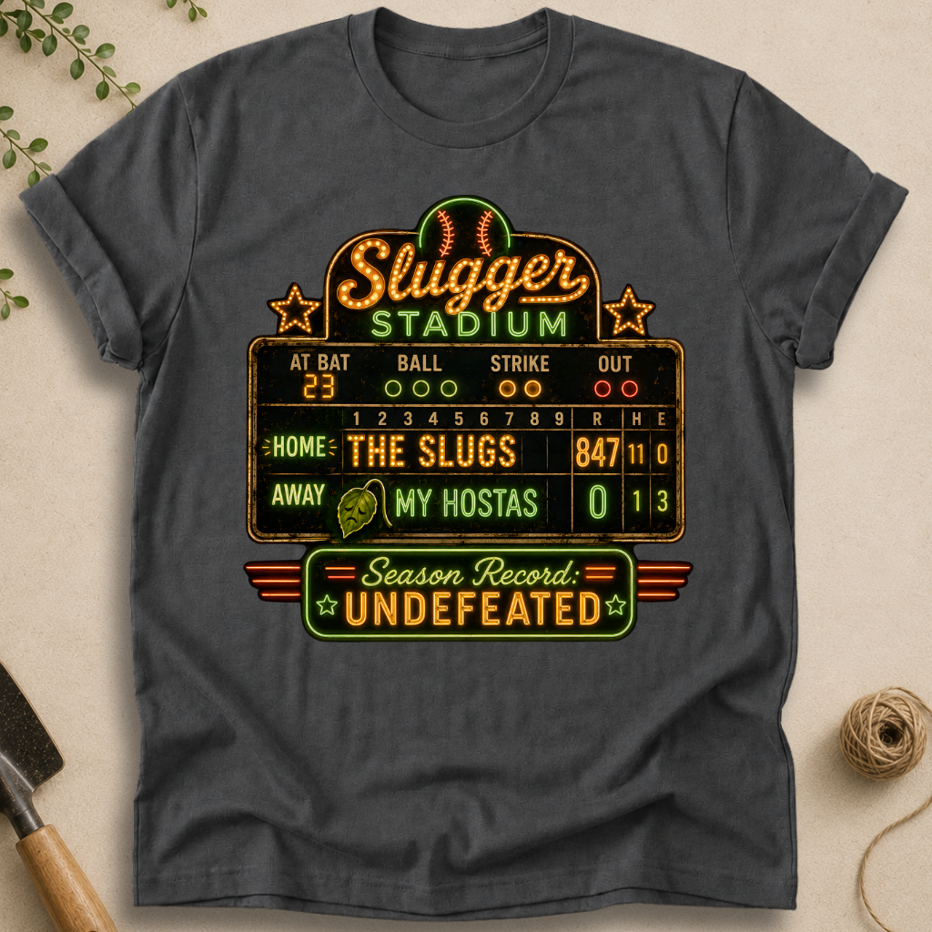 Slugs 1. Hostas 0. T-Shirt